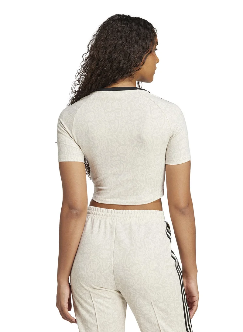 adidas Originals Snakeskin 3 Stripe Baby T-Shirt